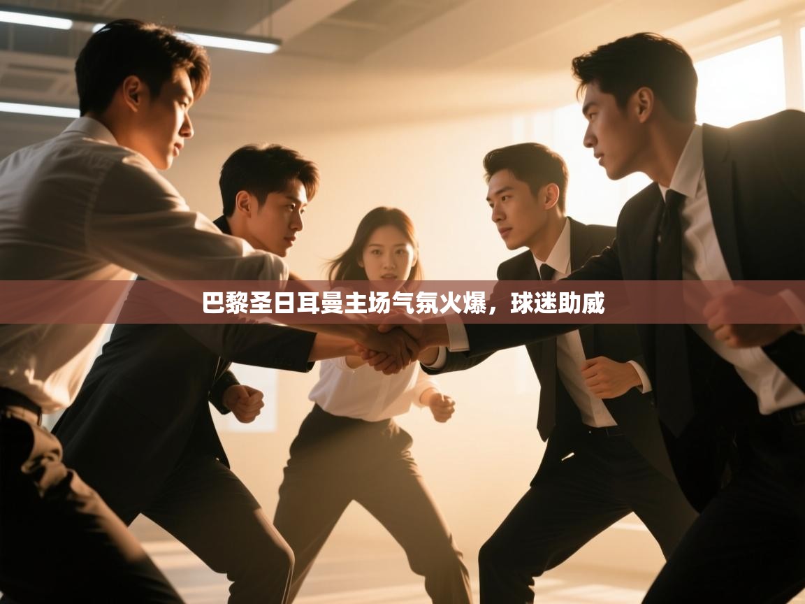 巴黎圣日耳曼主场气氛火爆，球迷助威  第2张